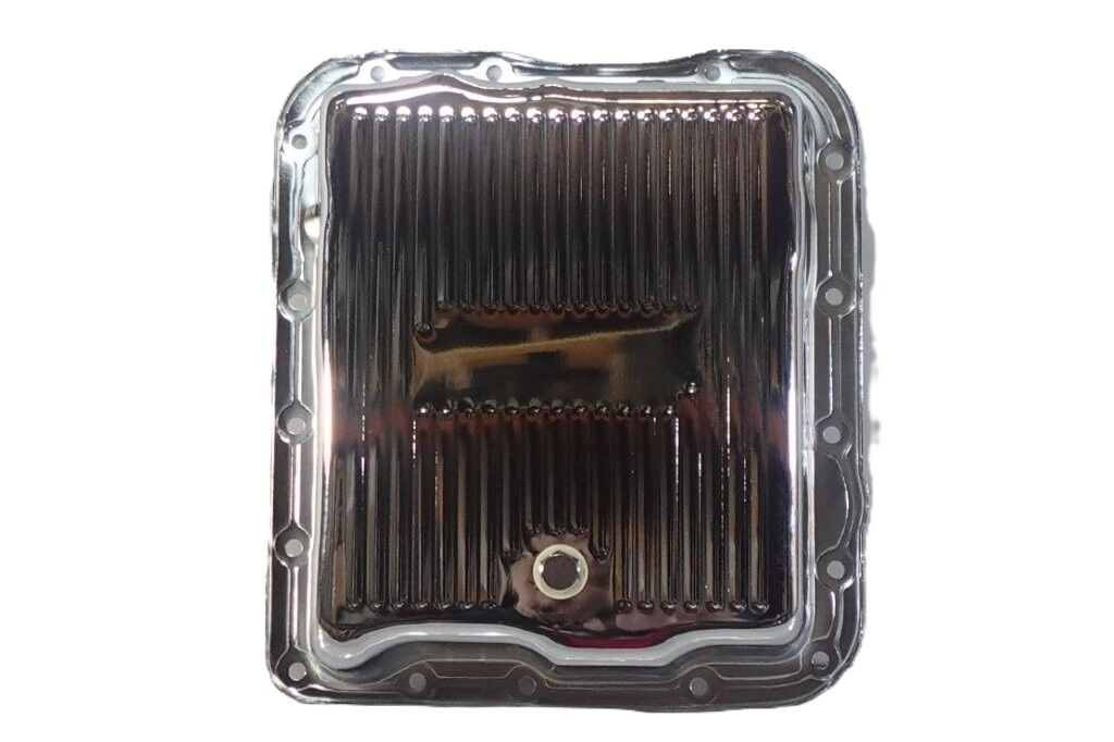 CHEV TURBO 700 DEEP STYLE CHROME TRANSMISSION OIL PAN # CF55-9712C