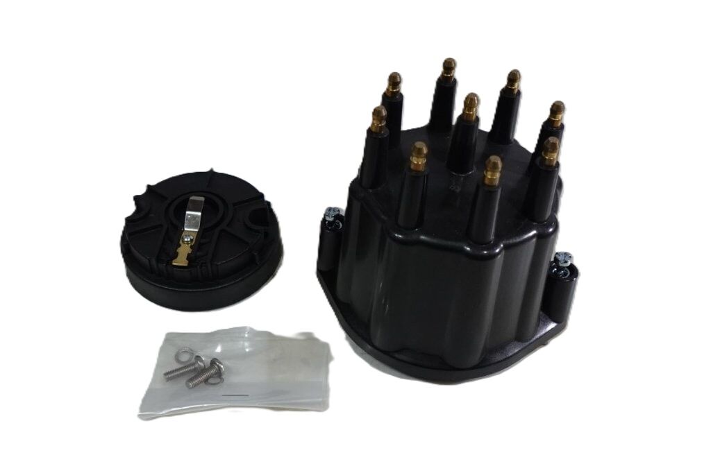 Pertronix D600710 Black Male Cap and Rotor V8 # D600710