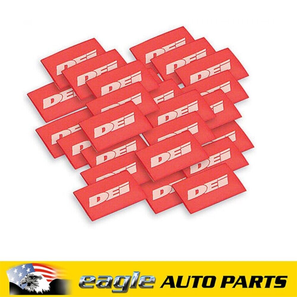 DEI Spark Plug Wire Hi Temp Shrink Tube Heat Protection Red DEI0108