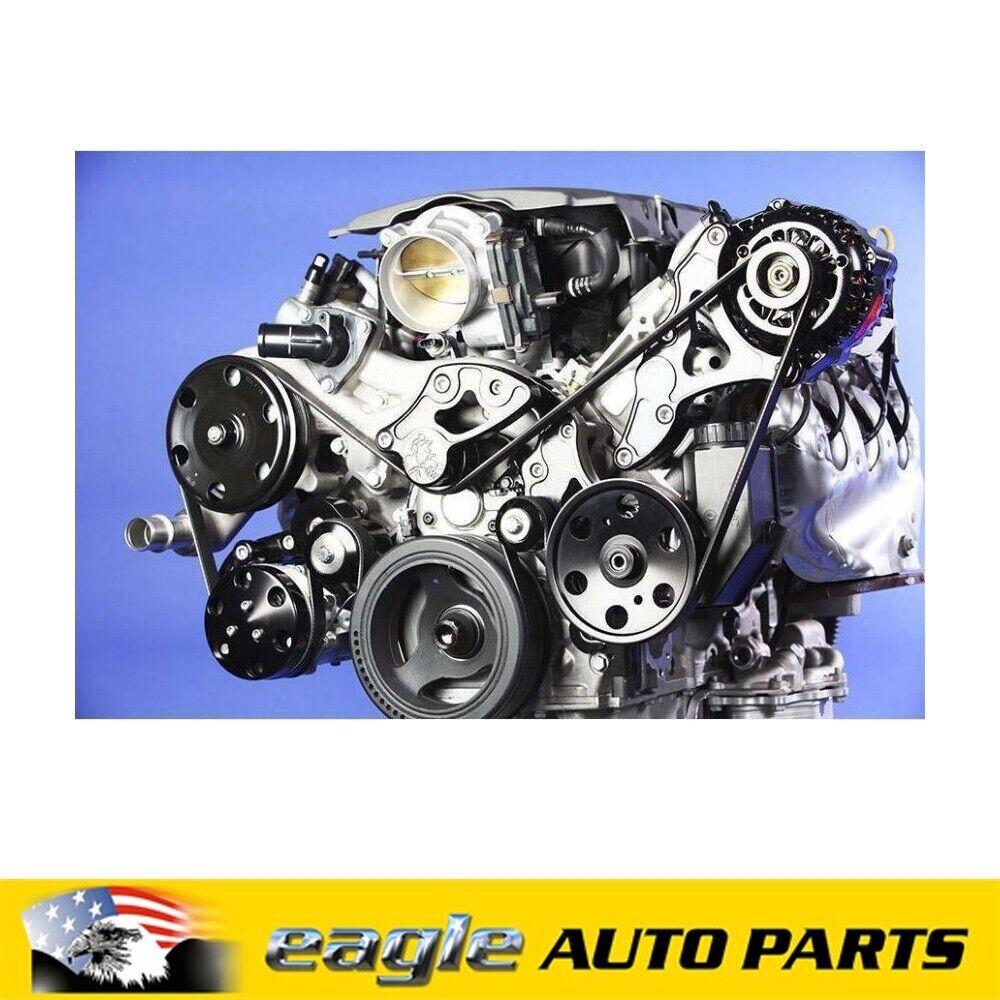 Drive Junky Wet Sump Chev LT1 Serpentine System Alt & P/S & A/C   DJAS-LT1-001