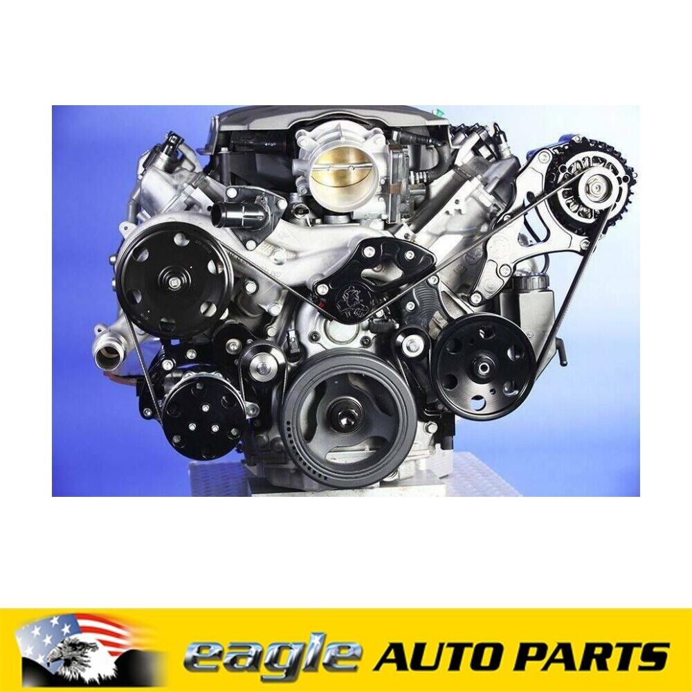 Drive Junky Wet Sump Chev LT1 Serpentine System Alt & P/S & A/C   DJAS-LT1-001