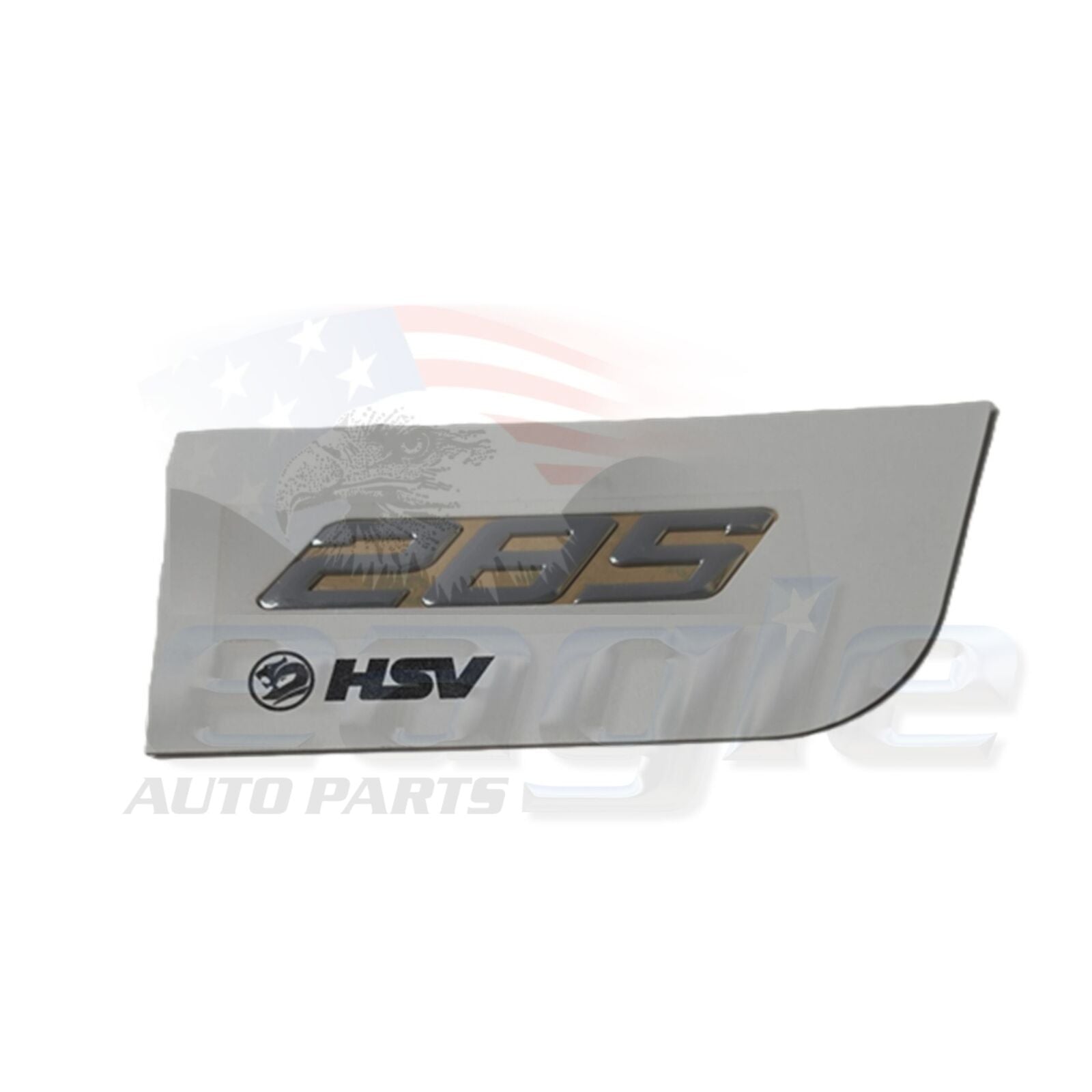 HSV VY SERIES 2 REAR 285KW BOOT ID BADGE (CHROME) # E08-030602B8