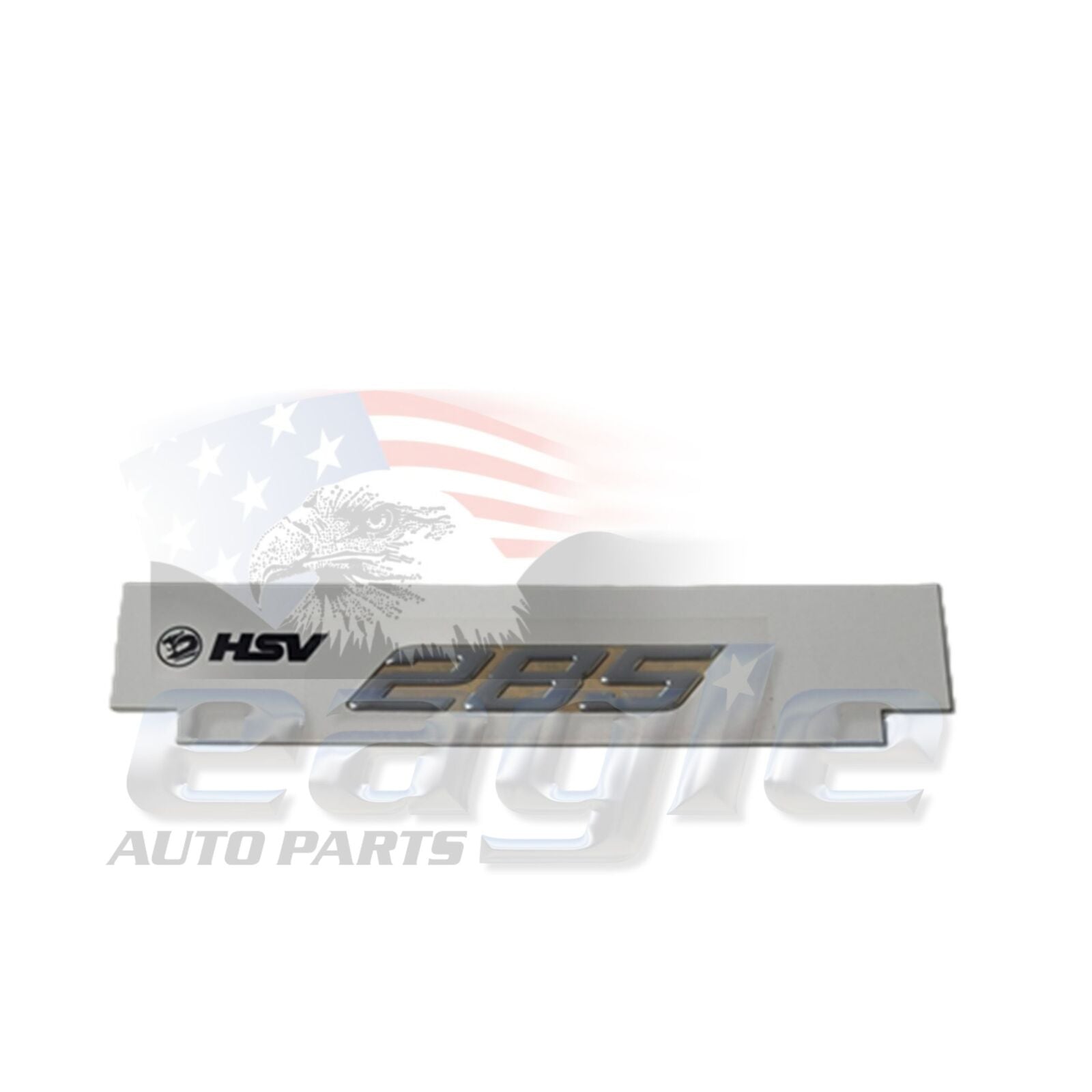 HSV VY SERIES 2 285KW ENGINE ID FENDER BADGE (CHROME) # E08-030603B8
