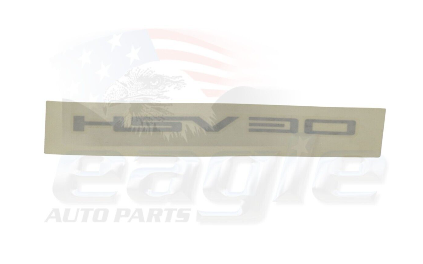 HSV VF GEN-F2 GTS Clubsport Window Decal " HSV 30 " 30th Anniversary Genuine