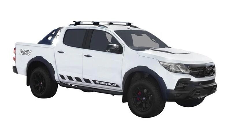 HSV RG COLORADO SPORTSCAT V RIGHT HAND FRONT DOOR DECAL BLACK