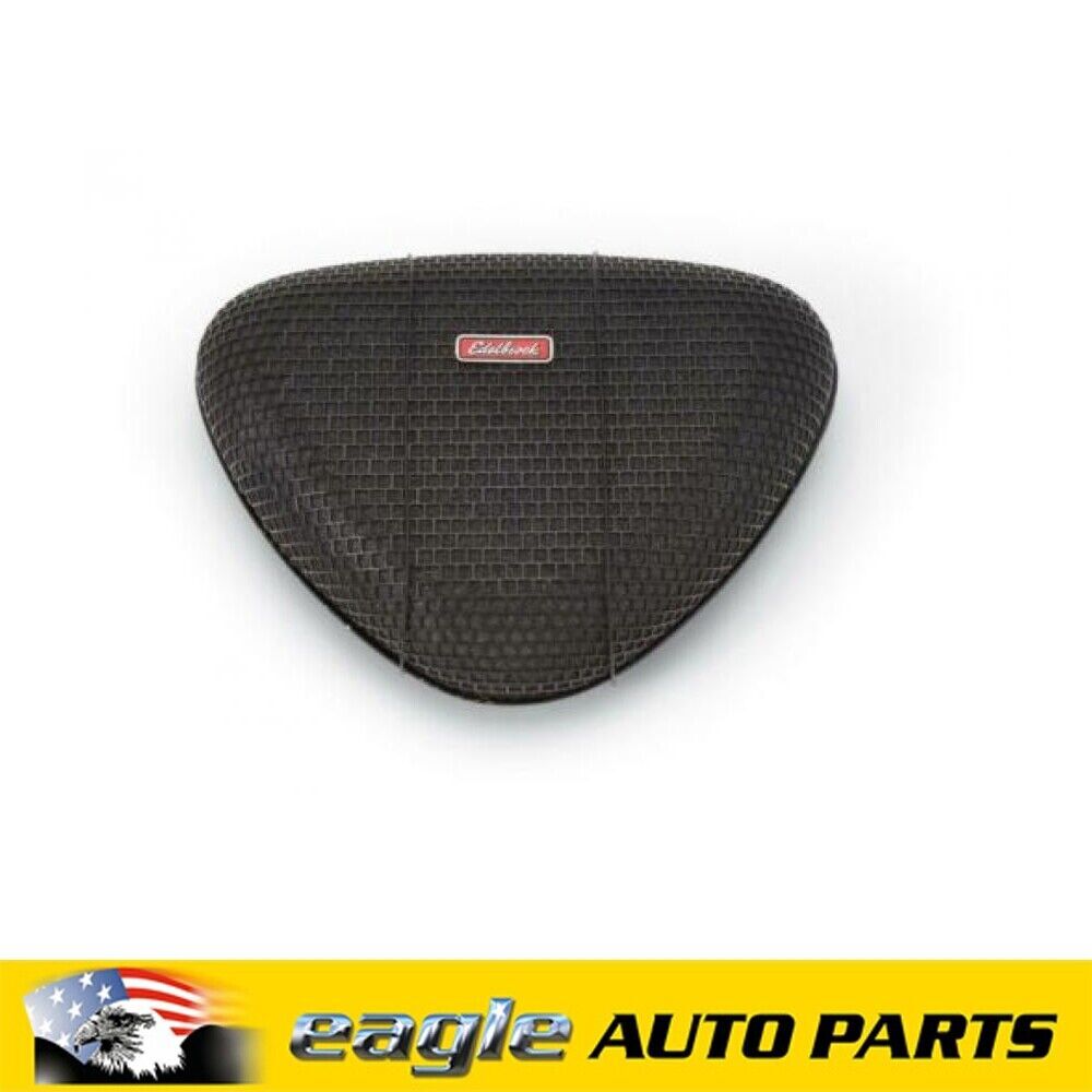 Edelbrock ProFlo Air Filter Assembly, Triangle, Steel, Black Foam E