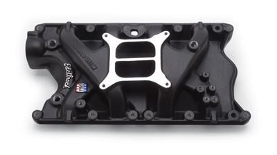 Ford 351 Windsor Edelbrock Performer Intake Manifold Black # ED21813