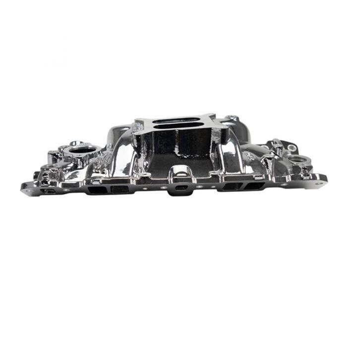 Chev 350 Edelbrock Performer EPS Intake Manifold Chrome Plasma Coated ED2701-CP