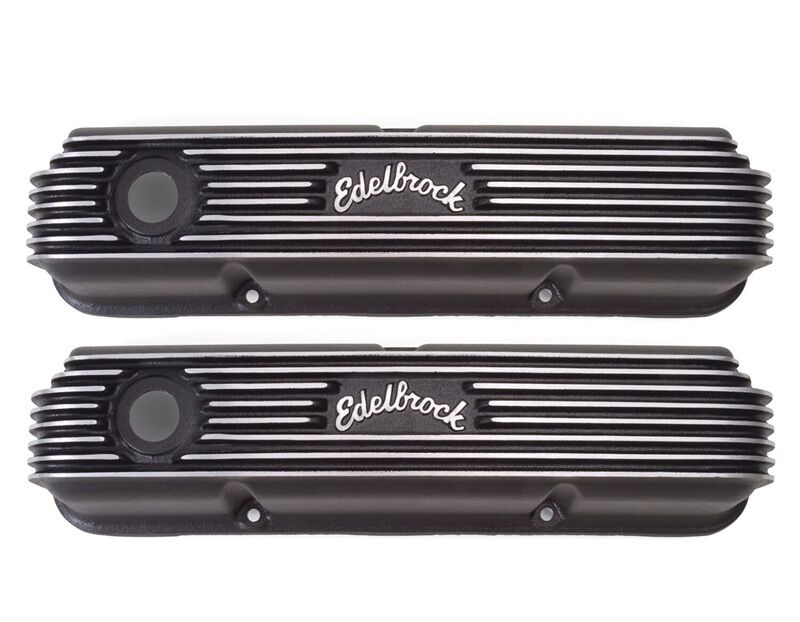 Ford FE 352 360 390 427 428 Edelbrock Rocker Covers # ED41623