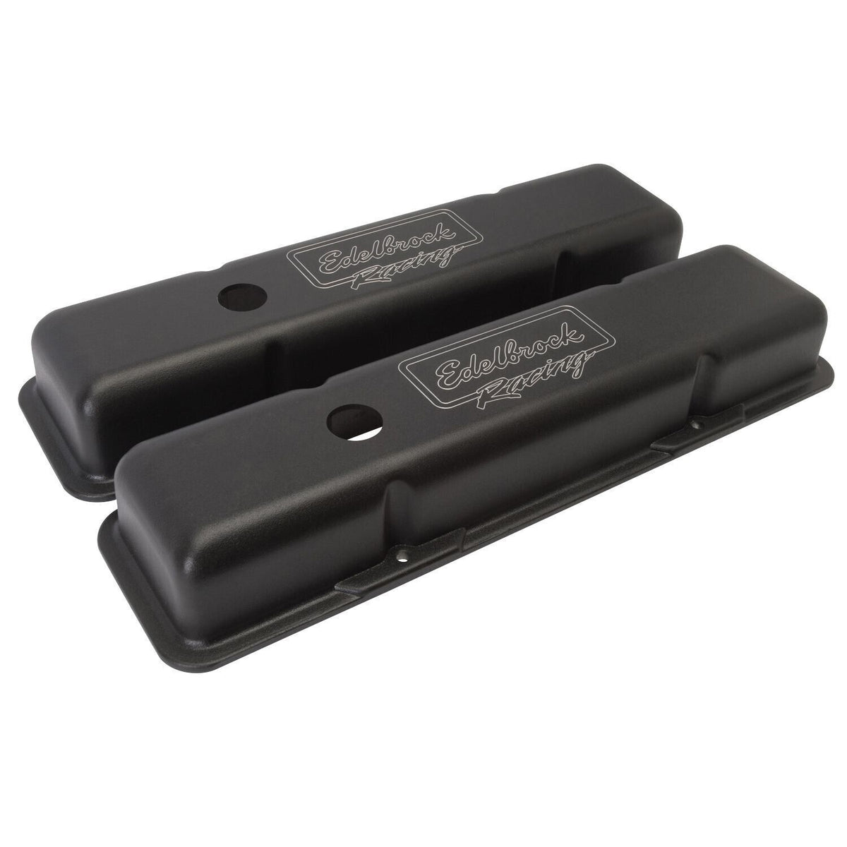Chev 350 Edelbrock Victor Series Rocker Covers # ED41713 — Eagle Auto Parts