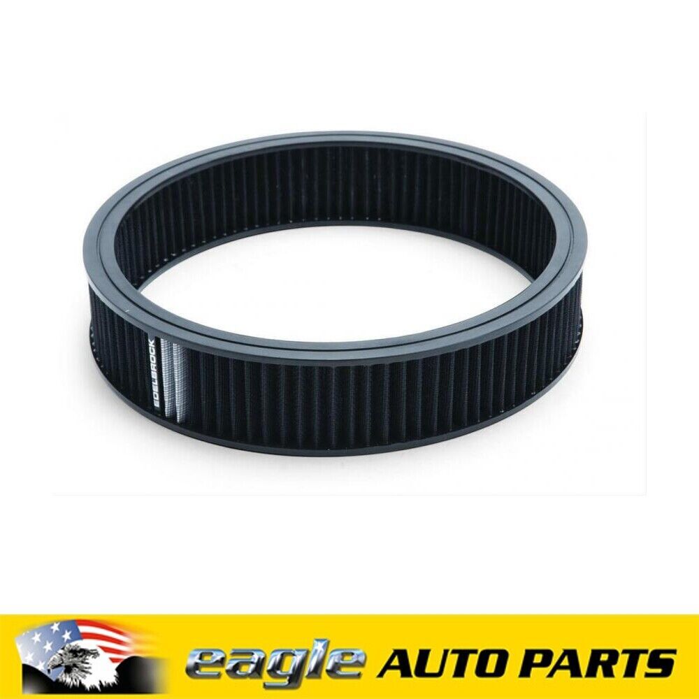 Edelbrock Pro-Flo Round Air Filter Element 14" X 3" # ED43668