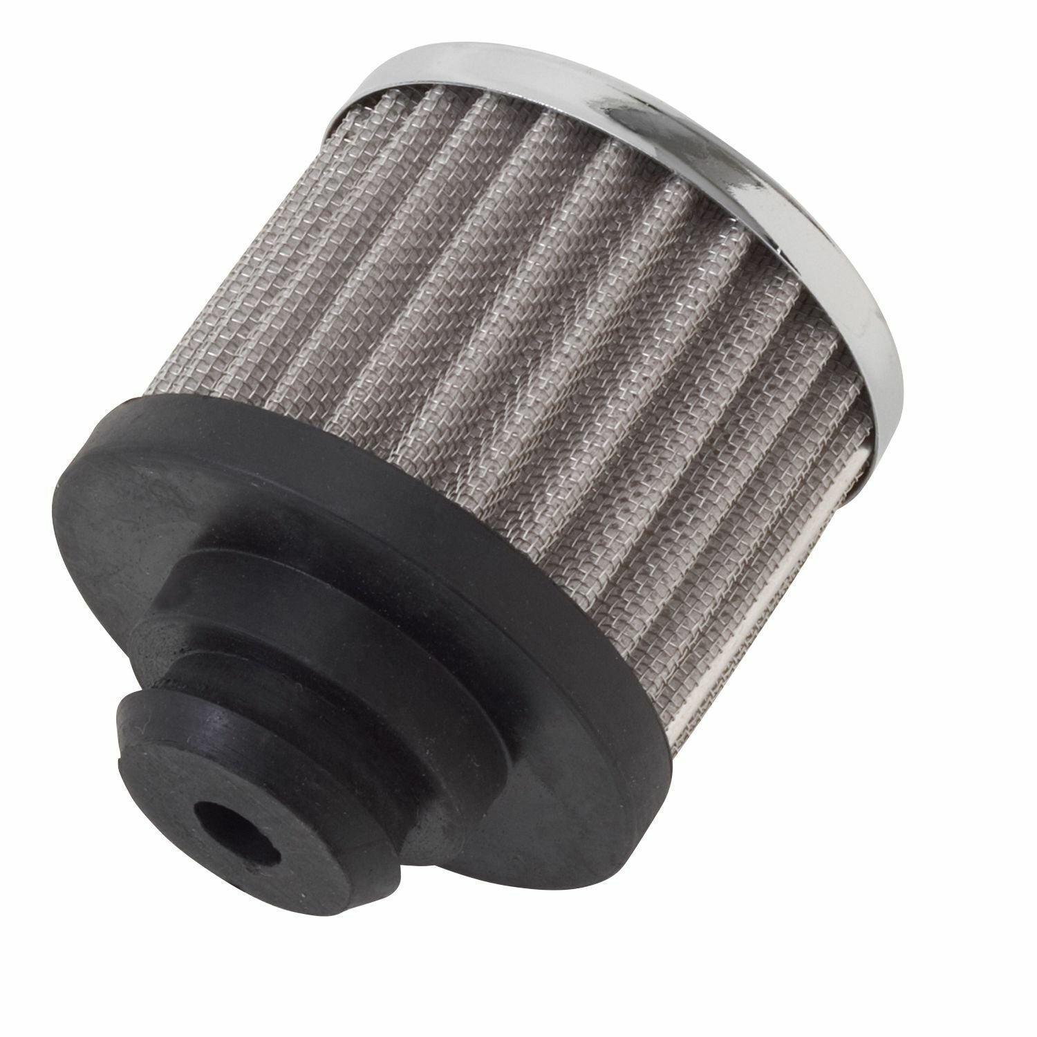 EDELBROCK Racing Series Chrome Push In Type Rocker Cover Breather # ED4420