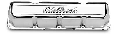 AMC V8 290 - 401 Edelbrock Signature Series Chrome Rocker Covers # ED4 ...