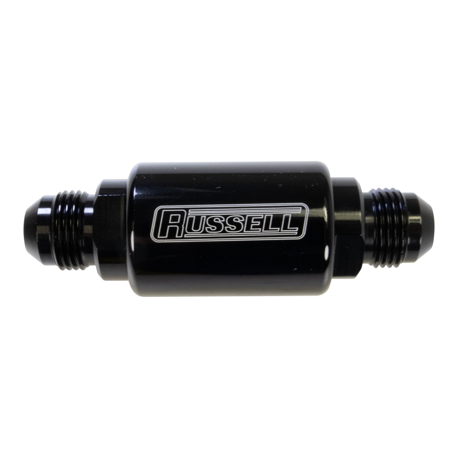 Russell -8AN Black Fuel Filter 3.1/4" Length  # ED650103