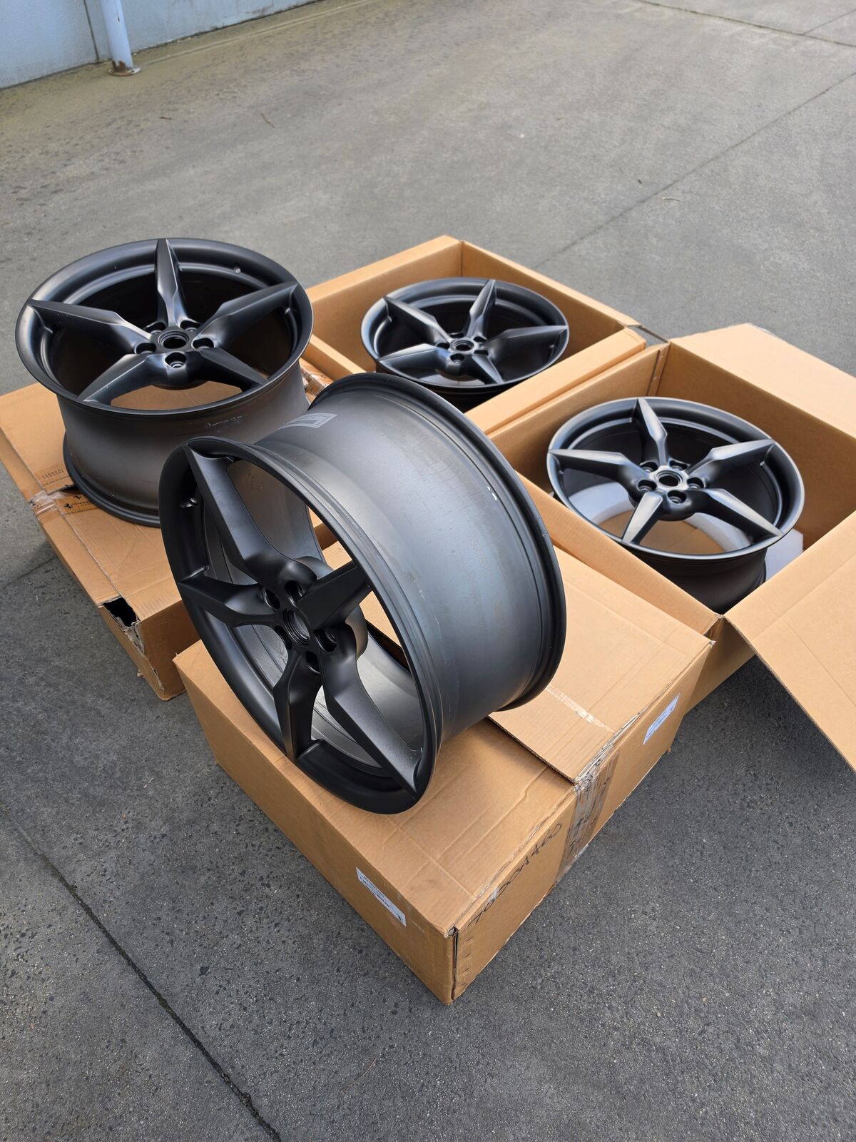 FERRARI F8 458 488 WHEELS RIMS X 4 ,GENUINE 20" x 11" & 20" x 9"