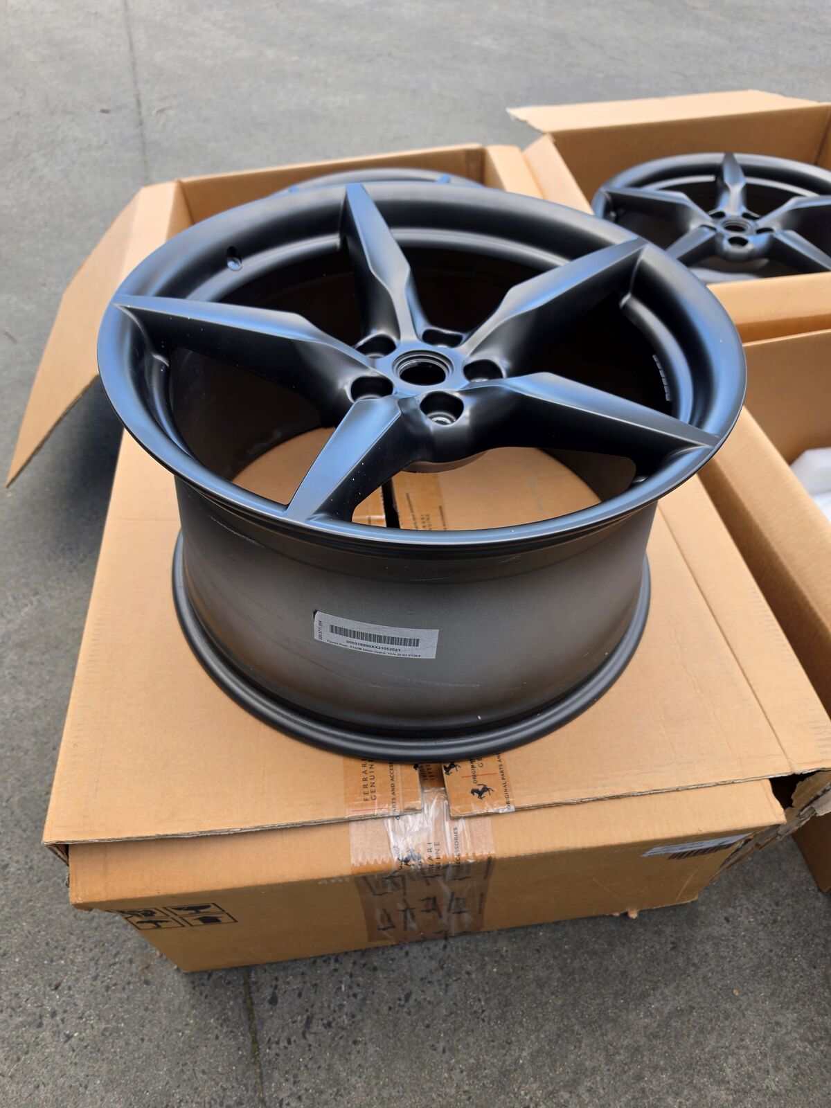 FERRARI F8 458 488 WHEELS RIMS X 4 ,GENUINE 20" x 11" & 20" x 9"