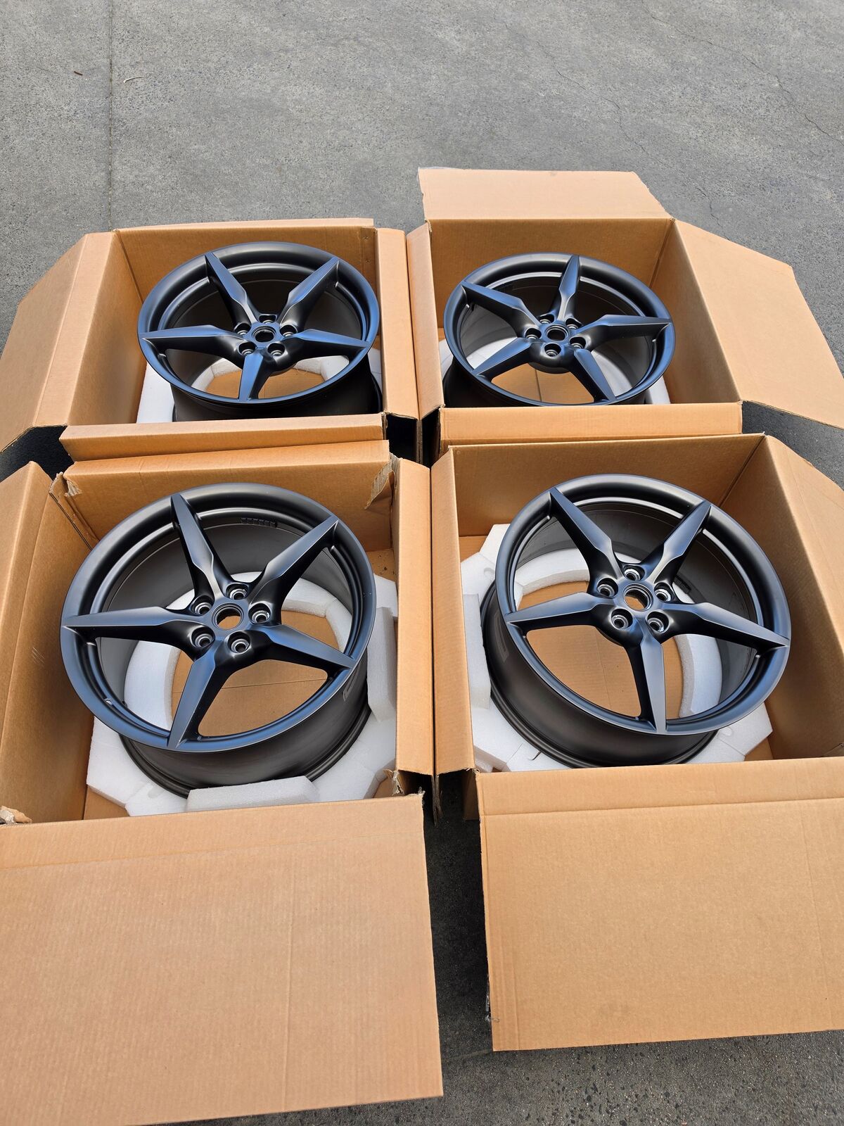FERRARI F8 458 488 WHEELS RIMS X 4 ,GENUINE 20" x 11" & 20" x 9"