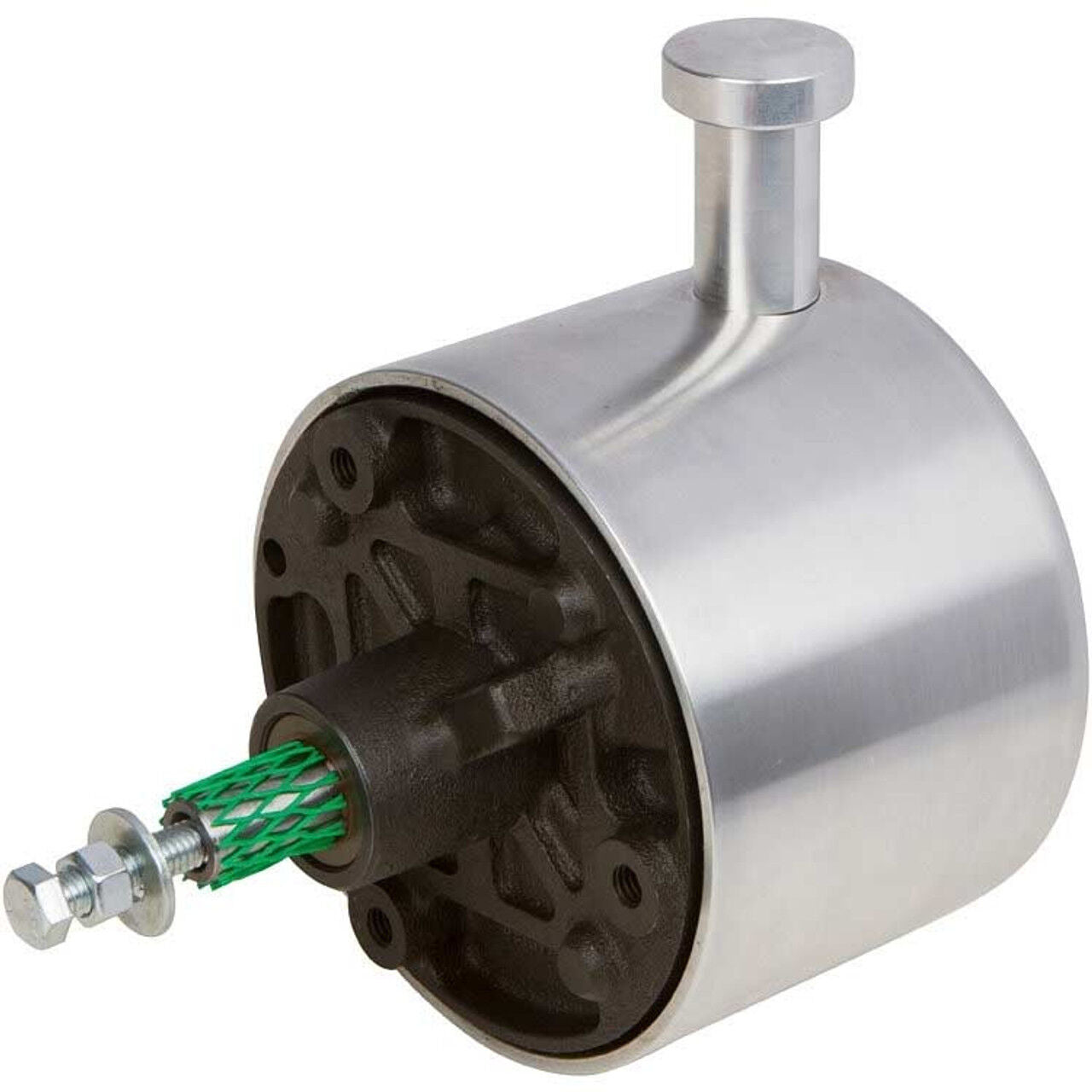 CVF Racing Ford Billet Power Steering Pump With Reservoir # FORD-PUMP-BILLET