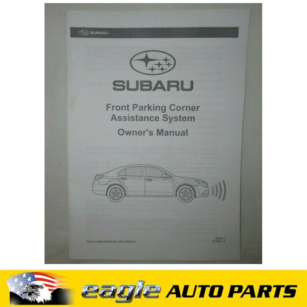 FRONT PARK ASSIST SENSOR KIT TO SUIT SUBARU LIBERTY OUTBACK OEM # H481AAL010L9