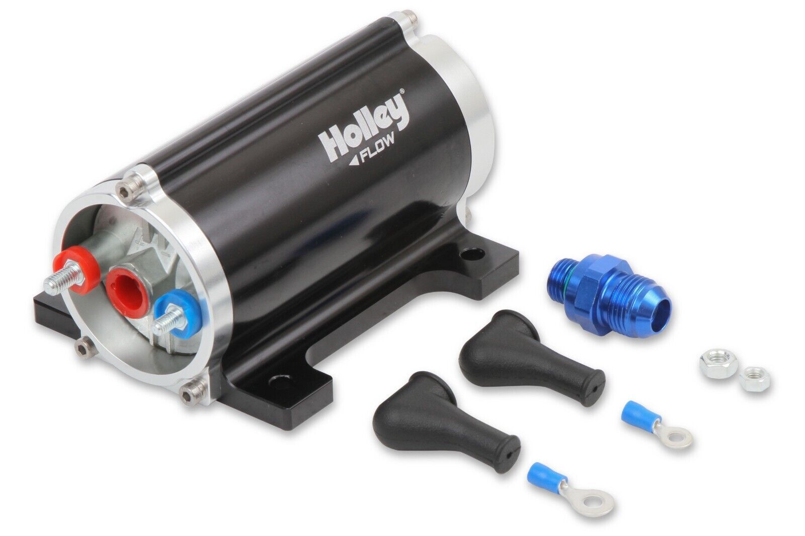 HOLLEY 100 GPH UNIVERSAL IN-LINE ELECTRIC FUEL PUMP # HO12-170