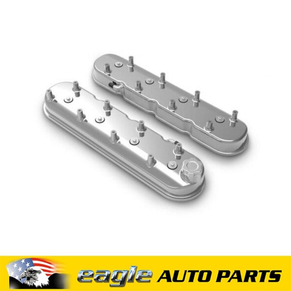 Holley Aluminum Tall Chev LS Engines LS3 Polished Rocker Covers # HO241-111