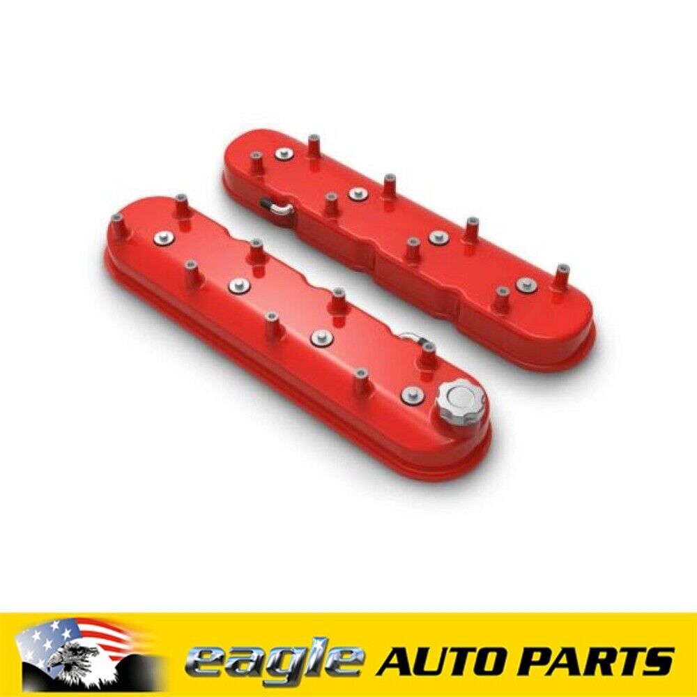 Chev LS Holley Aluminum LS Rocker Covers # HO241-113 — Eagle Auto Parts