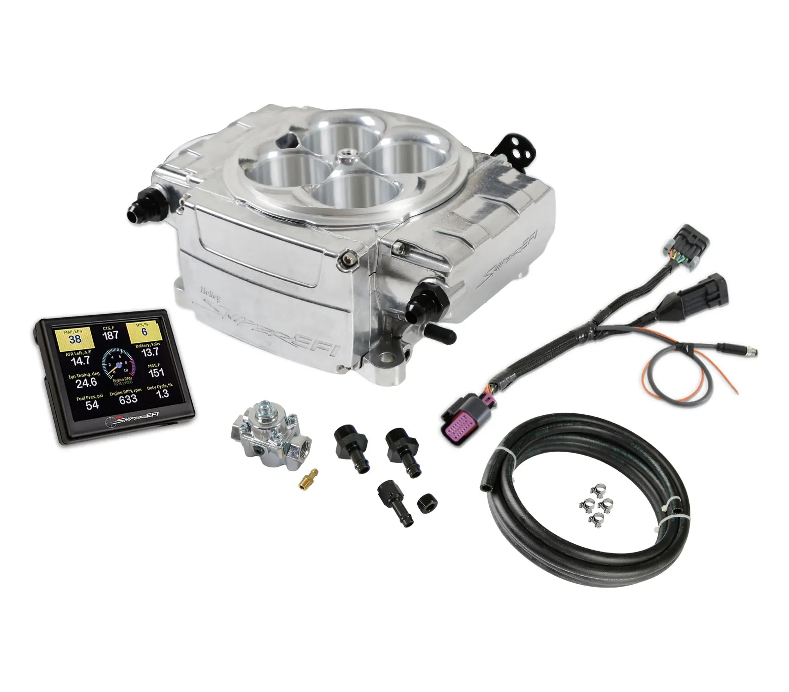 Holley Sniper 2 EFI Fuel Injection Upgrade Kit # HO550-510-3AE