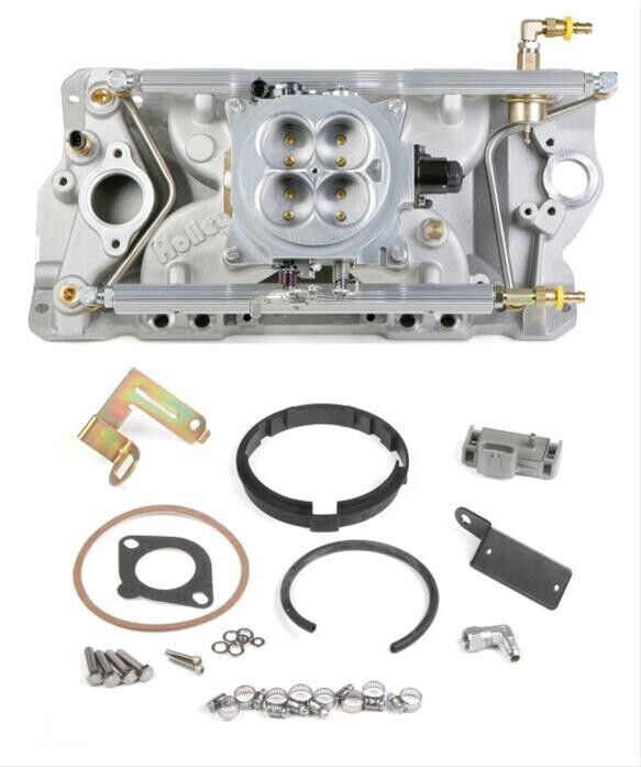 Chev 350 Holley Multi-Point Fuel Injection Power Pack Kit # HO550-700 ...