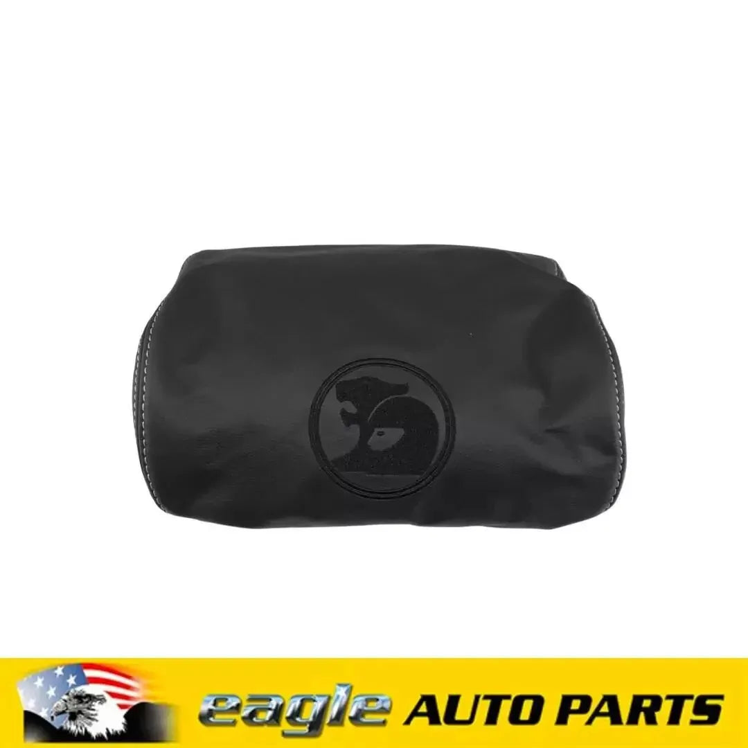 HSV VF CLUBSPORT SENATOR GTS REAR SEAT SIDE HEADREST COVER LEATHER JET BLACK