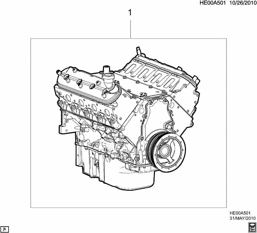 Holden Statesman Caprice WM WN 6.0L V8 L76 L77 Brand New Long AFM Crate Engine