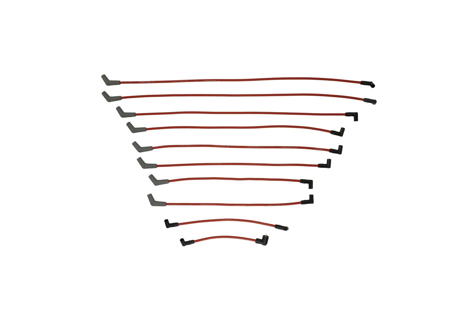 Ford Racing Ford 429 460 9mm Spark Plug Wire Ignition Leads Set # M-12259-R460
