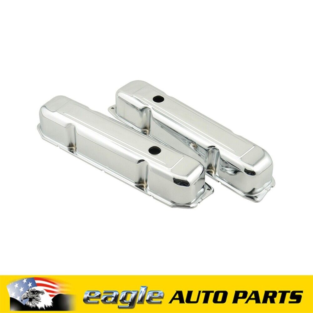 Chrysler Big Block Mr. Gasket Chrome Rocker Covers # MG9807
