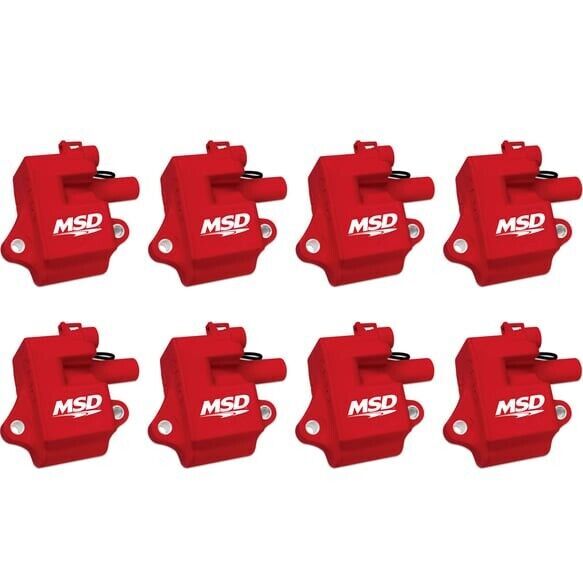 Chev GM LS1/LS6 MSD Ignition Coil MSC II Coil Pack Set of 8 # MSD82858