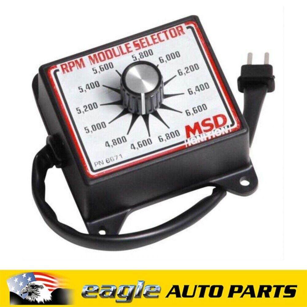 MSD RPM Module Selector # MSD8671 — Eagle Auto Parts