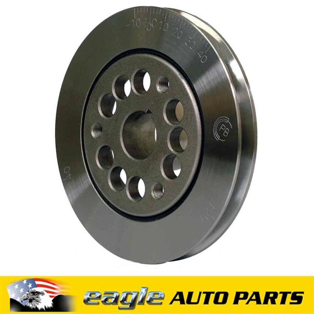 HOLDEN 6CYL 202 BLACK / BLUE ENGINE POWERBOND HARMONIC BALANCER # PB97 ...