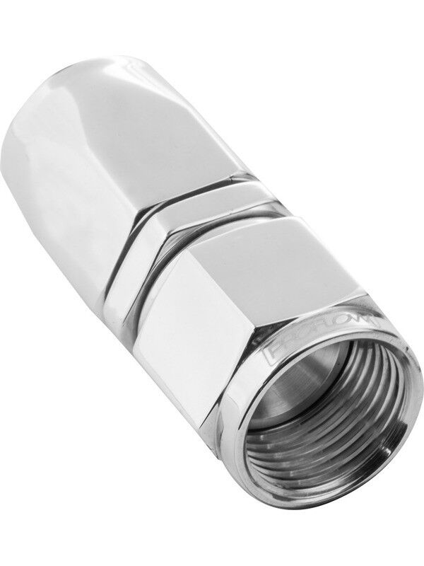 Proflow Straight Hose End -08AN Hose to Female Polished PFE101-08HP