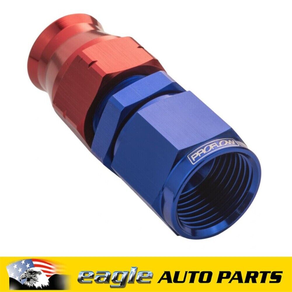 PFE Fittings 1/2" Tube To Female -08AN Fitting Adaptor Blue/Red # PFE109-08