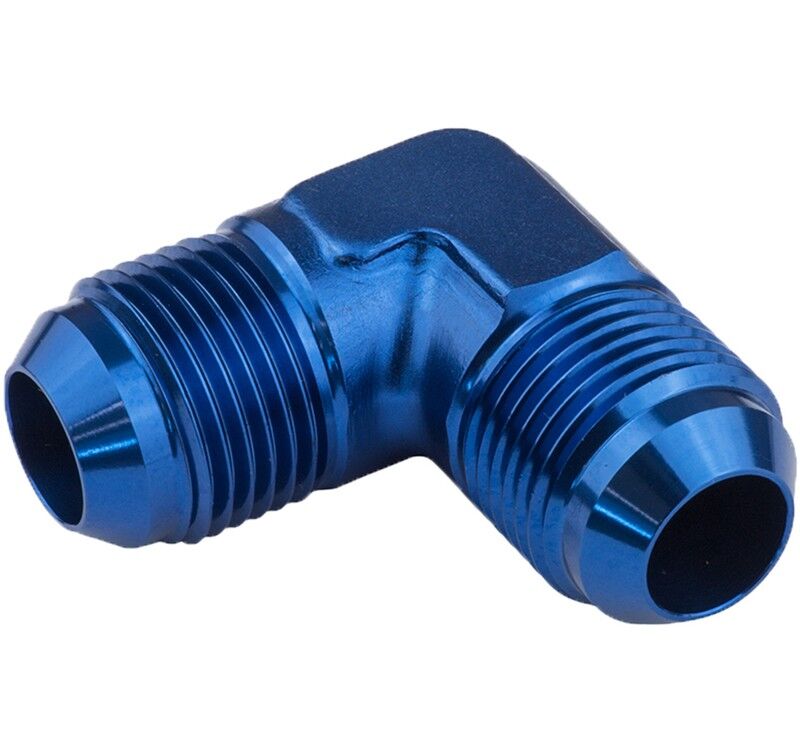 Proflow Flare Union -10AN 90 Degree Union, Blue PFE821-10