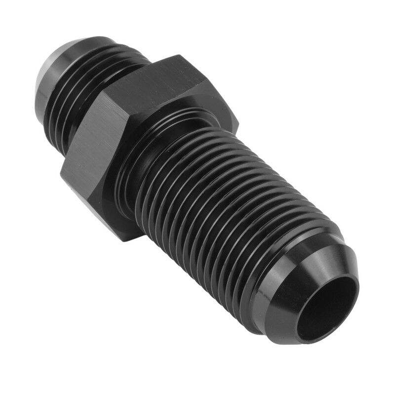Proflow Adaptor AN Flare -08AN Bulkhead, Black PFE832-08BK