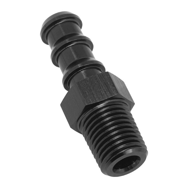 Proflow 5/8in. Barb Male Fitting To 1/2in. NPT, Black PFE841-10BK