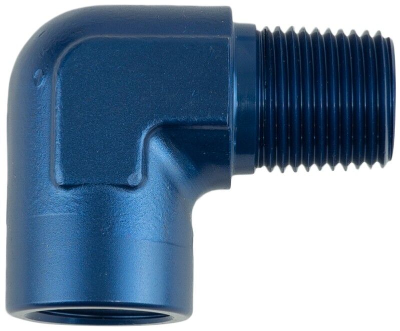 Proflow 90 Degree Coupler Female - Male Elbow 1/8in. NPT, Blue PFE914-02