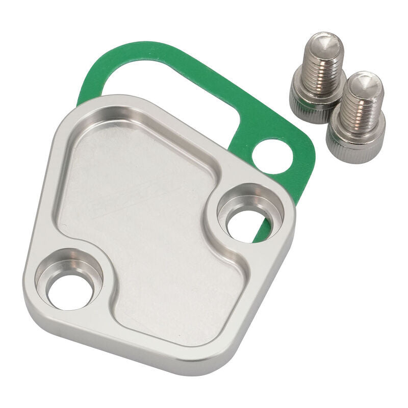 Proflow Fuel Pump Block-Off Plate Windsor BBC Chrysler # PFEFB-101S