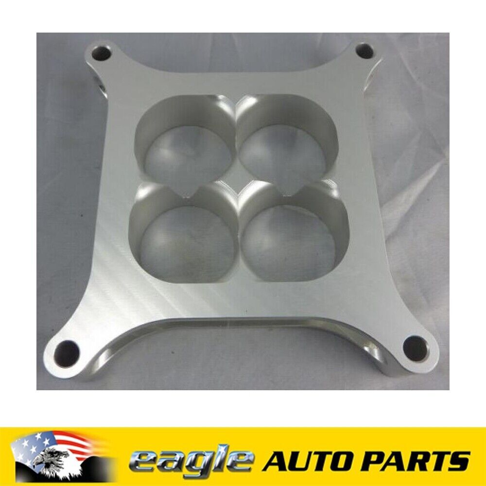 Carburetor Lightweight Super Sucker Spacer Alloy 1" Silver # PFESSLW41501AL