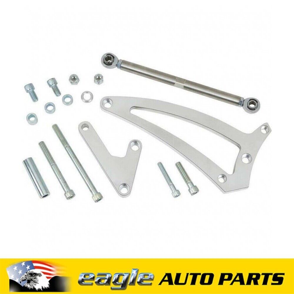 CVF Racing Pontiac 350 400 428 455 A/C Compressor Bracket # PONT-ACBRKT