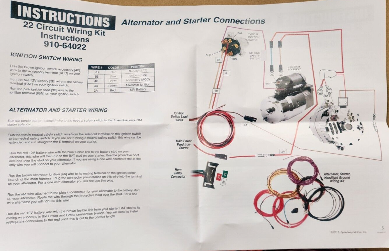 RPC UNIVERSAL 22 CIRCUIT WIRE HARNESS KIT # R1077