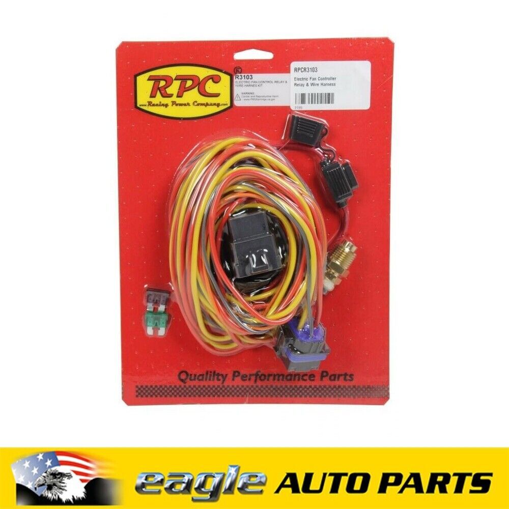 Rpc R3103 RPC Electric Fan Controller Relay & Wire Harness # R3103 — Eagle Auto Parts