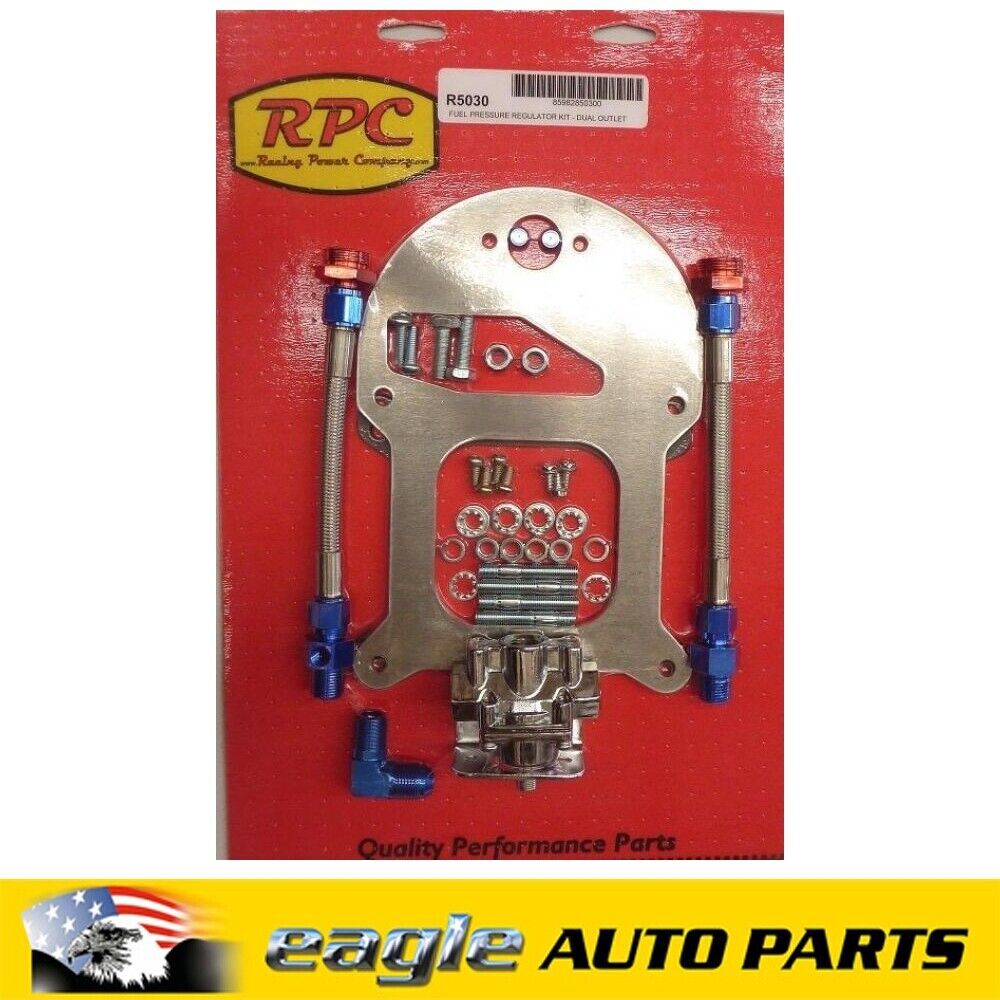 FUEL PRESSURE REGULATOR KIT DUAL OUTLET R5030 — Eagle Auto Parts