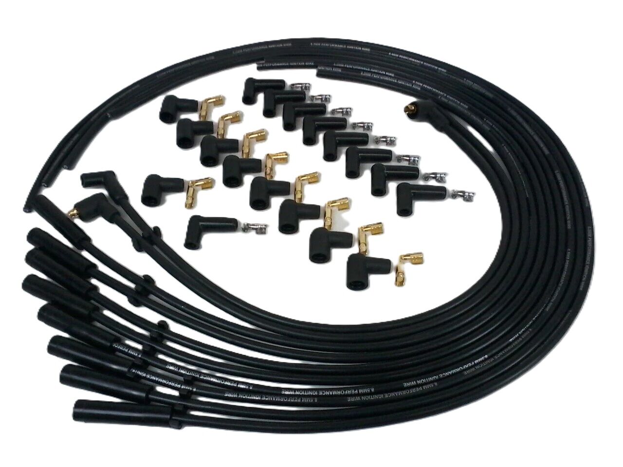 Chev Holden Ford V8 Universal Spark Plug Leads Straight / 900 # R5040K