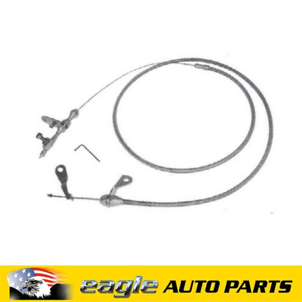 FORD C4 TRANSMISSION STAINLESS STEEL KICK DOWN CABLE # R5100 — Eagle ...