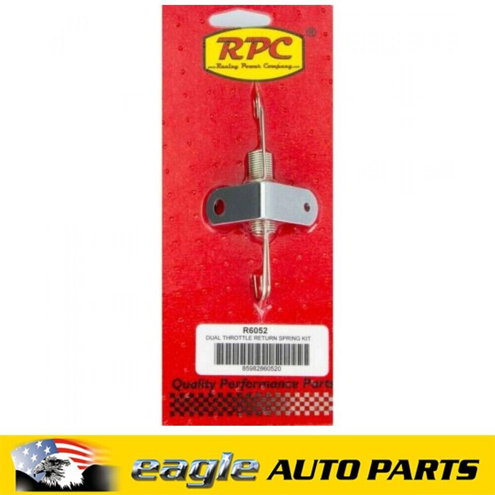 RPC Chrome Universal Dual Throttle Return Spring Kit R6052 — Eagle